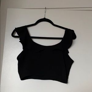 Crop top and shorts set